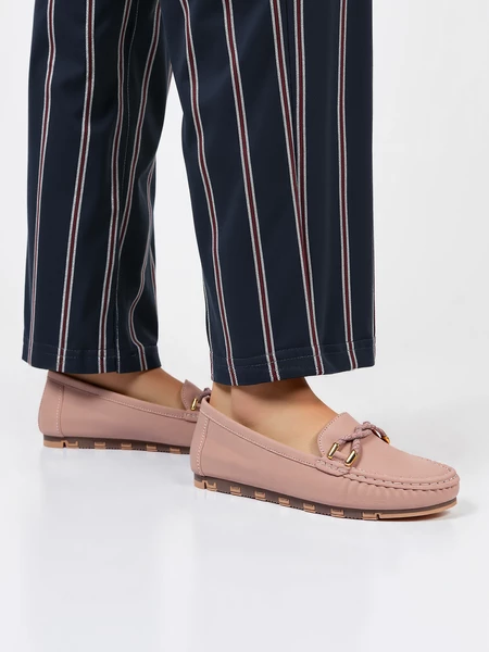 Damskie Mokasyny AMELIA PINK – Subtelna Elegancja i Codzienny Komfort