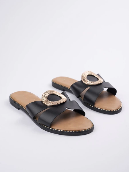 Kozaki damskie eleganckie w kolorze Black