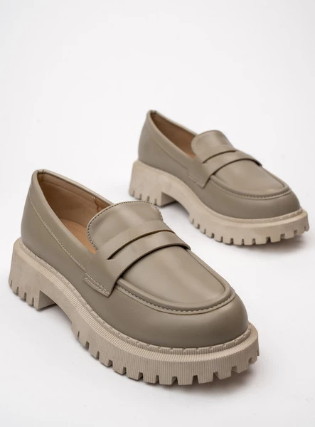 Damskie Mokasyny LAURA KHAKI