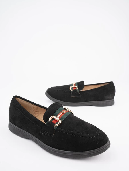 Eleganckie Mokasyny Veneziano Czarne