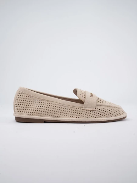 Mokasyny Eleganza Beżowe