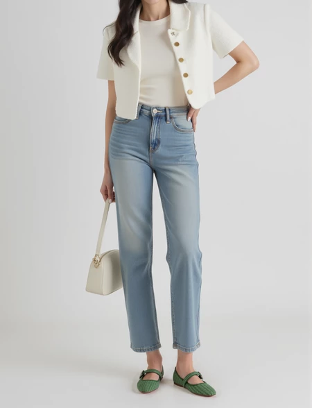 Damskie Baleriny ELIORA – GREEN