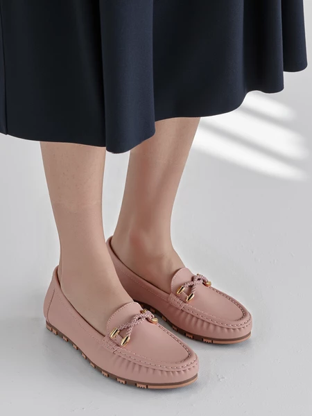 Damskie Mokasyny AMELIA PINK – Subtelna Elegancja i Codzienny Komfort