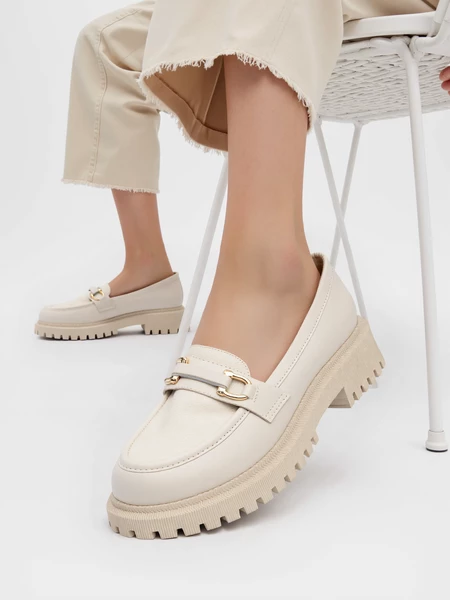 Mokasyny Aurora Beige