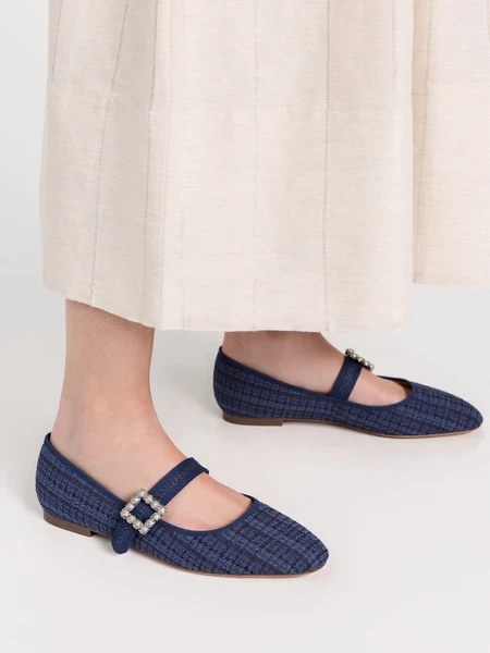 Damskie Baleriny ELIORA – BLUE