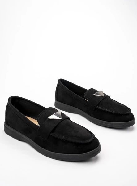Damskie Mokasyny BLACK
