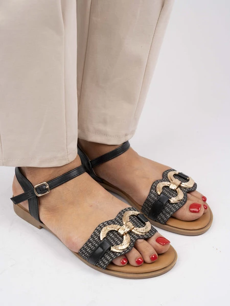 Klapki damskie Black