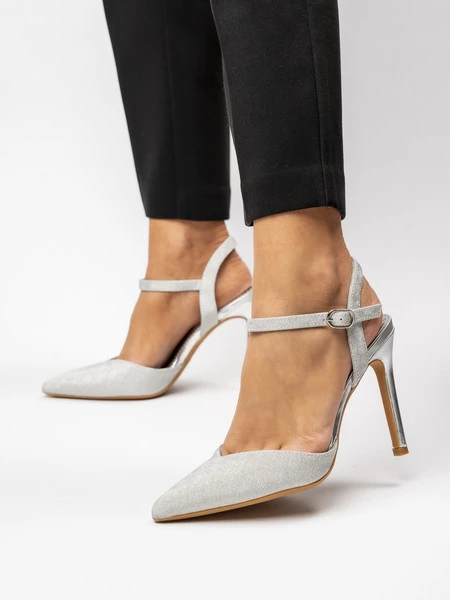 Damskie Szpilki KAYLA SILVER