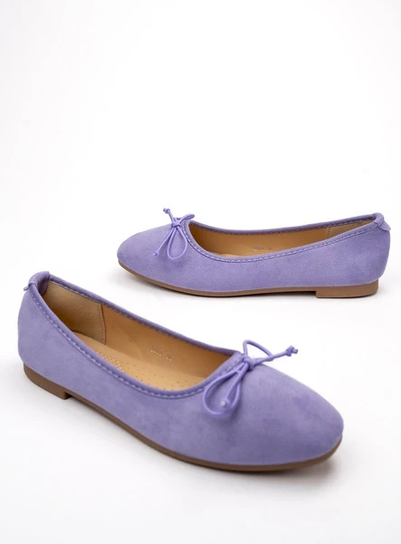 Damskie Baleriny BELLA PURPLE