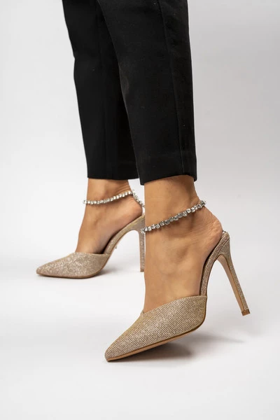 Damskie Szpilki KAYLA CHAMPAGNE