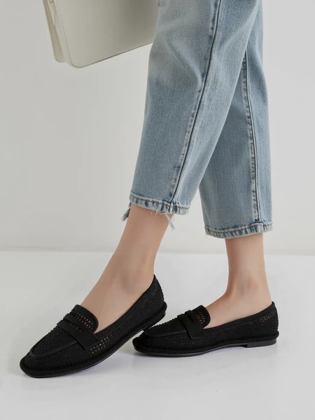 Mokasyny Eleganto Czarne