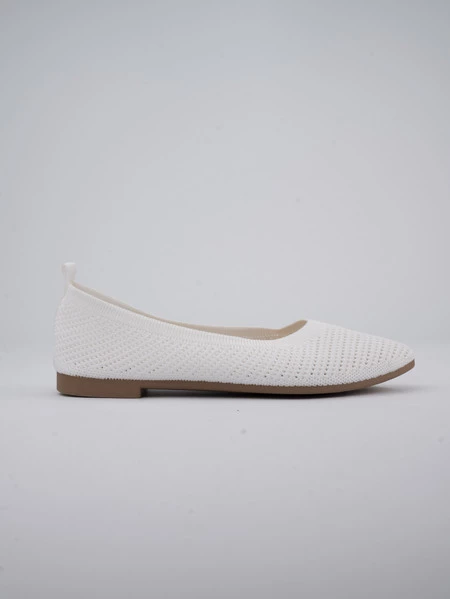 Baleriny Urban Elegance Białe