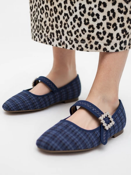 Damskie Baleriny ELIORA – BLUE