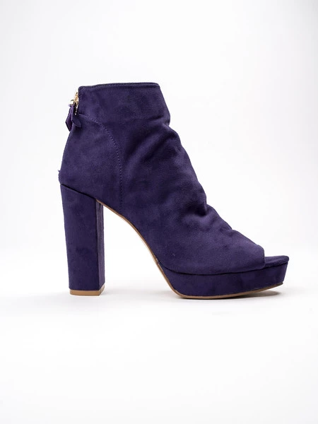 Damskie Botki NATALIA PURPLE
