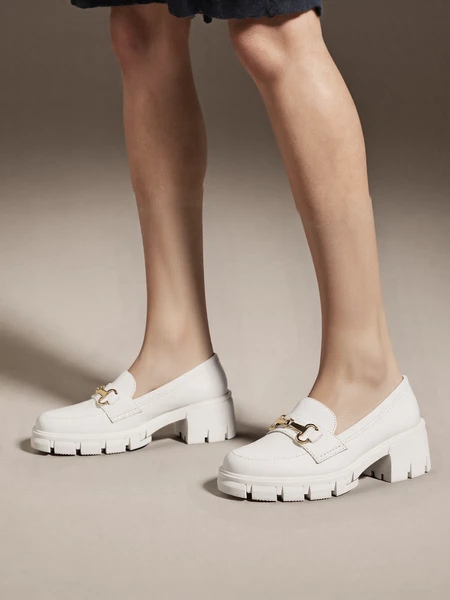 Damskie Mokasyny VIUROL WHITE