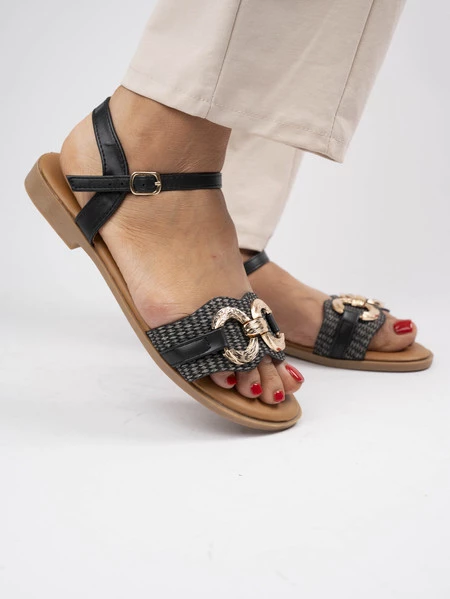 Klapki damskie Black